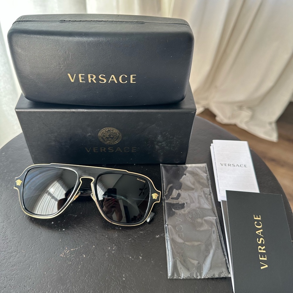 versace polarized sunglasses